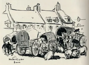 Montreuil-Sur-Mer, France, c1907. Artist: William Henry Charlton Montreuil-Sur-Mer, France, c1907. Artist: William Henry Charlton