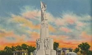 Atlantico Gallery: Monument to the Flag, Barranquilla, c1940s