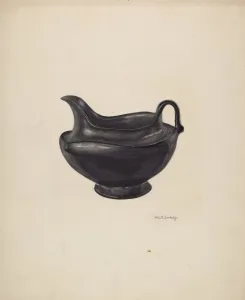 Moravian Pitcher, 1938. Creator: William Ludwig Moravian Pitcher, 1938. Creator: William Ludwig