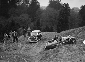 Morgan 3-wheeler of HEG Cox competing in the MCC Edinburgh Trial, Roxburghshire, Scotland Morgan 3-wheeler of HEG Cox competing in the MCC Edinburgh Trial, Roxburghshire, Scotland