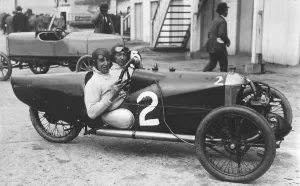 Classic Motor Sport Images Prints: Morgan, E. B. Ware, Brooklands 1924. Creator: Unknown