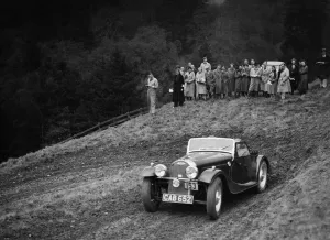 Morgan of PHG Morgan competing in the MCC Edinburgh Trial, Roxburghshire, Scotland, 1938 Morgan of PHG Morgan competing in the MCC Edinburgh Trial, Roxburghshire, Scotland, 1938