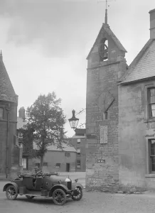 Morris Bullnose outside the fire station, Chipping Norton, Oxfordshire, 1920s Morris Bullnose outside the fire station, Chipping Norton, Oxfordshire, 1920s