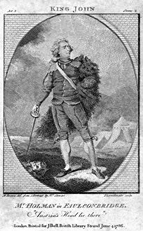 Images Dated 20th January 2007: Mr Holman in Faulconbridge, 1786. Artist: Thornthwaite