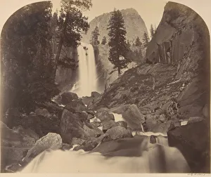 Mt. Broderick in Distant Centre, Piroyac, Falling Chrystals, Vernal Fall, 1861 Mt. Broderick in Distant Centre, Piroyac, Falling Chrystals, Vernal Fall, 1861