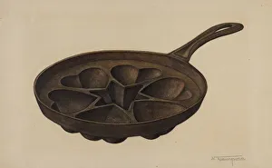 Muffin Pan, c. 1939. Creator: Nicholas Acampora Muffin Pan, c. 1939. Creator: Nicholas Acampora