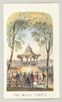 The Music Temple, from the series, Views in Central Park, New York, Part 2, 1864 The Music Temple, from the series, Views in Central Park, New York, Part 2, 1864