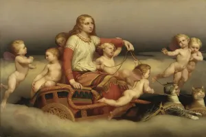 Freya Seeking Her Husband, 1852 Print