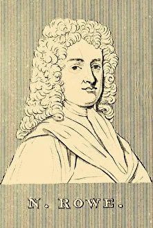 N. Rowe, (1674-1718), 1830. Creator: Unknown N. Rowe, (1674-1718), 1830. Creator: Unknown