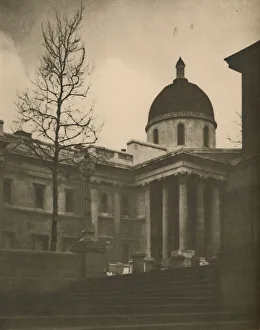The National Gallery from the Terrace Steps of Trafalgar Square, c1935. Creator: Walter Benington The National Gallery from the Terrace Steps of Trafalgar Square, c1935. Creator: Walter Benington