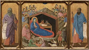 The Nativity with the Prophets Isaiah and Ezekiel, 1308-1311 The Nativity with the Prophets Isaiah and Ezekiel, 1308-1311