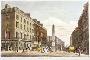 New Bridge Street Gallery: New Bridge Street, City of London, 1812