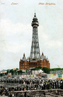 Brighton & Hove Gallery: New Brighton Tower, Wallasey, Cheshire, c1898-c1921