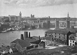 Aunty Gallery: Newcastle-on-Tyne, from the Rabbit Banks, c1900. Artist: M Aunty