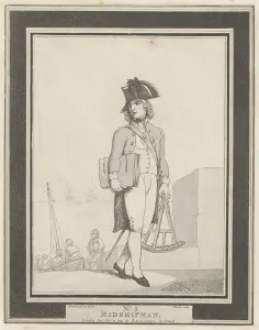 No. 5: Midshipman, February 15, 1799. Creator: Henri Merke No. 5: Midshipman, February 15, 1799. Creator: Henri Merke
