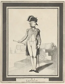 No. 8: Captain, February 15, 1799. Creator: Henri Merke No. 8: Captain, February 15, 1799. Creator: Henri Merke
