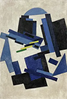 Framed Print : Non-Objective Composition Print, 1916 Framed Print : Non-Objective Composition Print, 1916