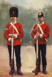 Northumberland Fusiliers (Corporal) and DurhamLight Infantry (Lance-Corporal), 1901 Northumberland Fusiliers (Corporal) and DurhamLight Infantry (Lance-Corporal), 1901