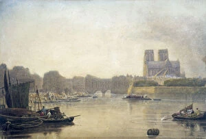 Images Dated 15th August 2005: Notre Dame, Paris, 19th century. Artist: Frederick Nash