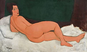 Young Woman Collection: Nude lying (Nu couche), 1917