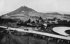 The Nurburg Ring, Eifel Mountains, Germany, 1937 The Nurburg Ring, Eifel Mountains, Germany, 1937