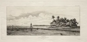 Oceania: Fishing near Islands with Palms in the Uea or Wallis Group, 1845, 1863. Creator Oceania: Fishing near Islands with Palms in the Uea or Wallis Group, 1845, 1863. Creator