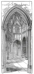 The Octagon Vestibule, Lincoln's Inn New Buildings, 1845. Creator: Unknown The Octagon Vestibule, Lincoln's Inn New Buildings, 1845. Creator: Unknown