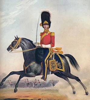Officer of the 2nd (R. N. Brit.) Dragoons, c1833. (1914) Officer of the 2nd (R. N. Brit.) Dragoons, c1833. (1914)