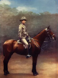 Officer of the Victoria Mounted Rifles, 1901. Creator: Gregory & Co Officer of the Victoria Mounted Rifles, 1901. Creator: Gregory & Co