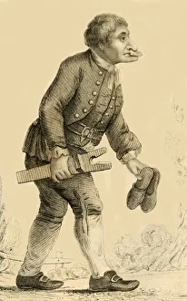 'Old Boots, A well known character at Rippon in Yorkshire', 1821. Creator: Robert Cooper 'Old Boots, A well known character at Rippon in Yorkshire', 1821. Creator: Robert Cooper