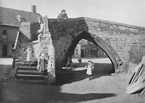 'Old Bridge at Crowland, Lincolnshire', c1896. Artist: GW Wilson and Company 'Old Bridge at Crowland, Lincolnshire', c1896. Artist: GW Wilson and Company