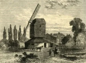 Old Camberwell Mill, (c1878). Creator: Unknown Old Camberwell Mill, (c1878). Creator: Unknown