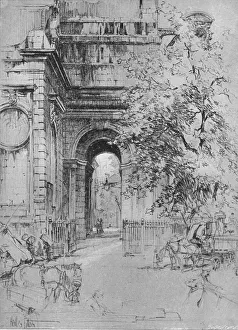 The old entrance to London Bridge under the tower of St. Magnus, c1902, (1903) The old entrance to London Bridge under the tower of St. Magnus, c1902, (1903)