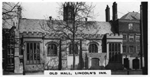 Images Dated 26th May 2007: Old Hall, Lincolns Inn, London, c1920s
