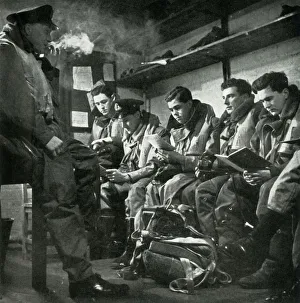 Life Jacket Gallery: Old Hands Now - pilots of the Fleet Air Arm, c1943. Creator: Unknown