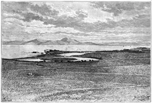 Old ports of Carthage, Tunisia, c1890. Artist: Hildibrand