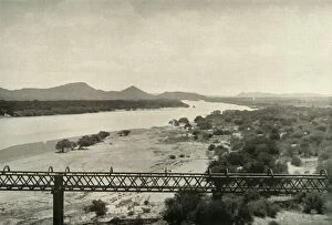 Northern Cape Province Gallery: The Orange River at Norvals Pont, 1900. Creator: George Washington Wilson