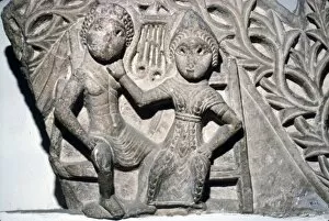 Beni Suef Collection: Orpheus and Euridyce, Beni-Souef, Egypt, 3rd century