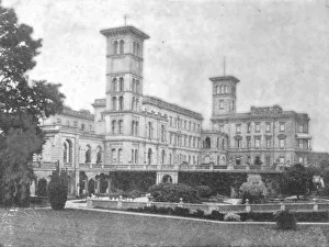 Osborne House at the time of Victoria, (1901). Creator: Unknown Osborne House at the time of Victoria, (1901). Creator: Unknown