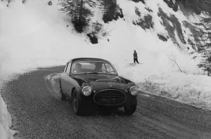 OSCA 1954 Lyon-Charbonnieres rally, winner Laroche-Radix. Creator: Unknown OSCA 1954 Lyon-Charbonnieres rally, winner Laroche-Radix. Creator: Unknown