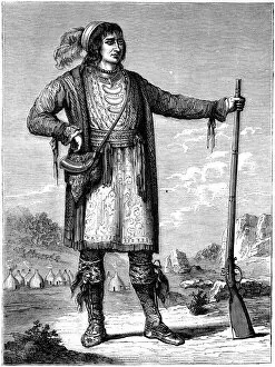 Osceola, Chief of the Seminoles, c1837 (c1880)