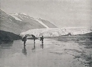 Packing from Alcove Camp to the Sea, c1911, (1913). Artist: T Griffith Taylor Packing from Alcove Camp to the Sea, c1911, (1913). Artist: T Griffith Taylor