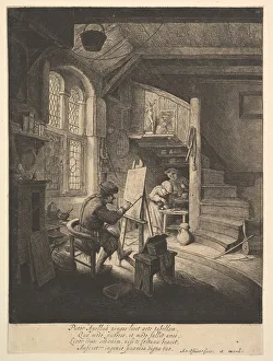 The Painter, 1610-85. Creator: Adriaen van Ostade The Painter, 1610-85. Creator: Adriaen van Ostade
