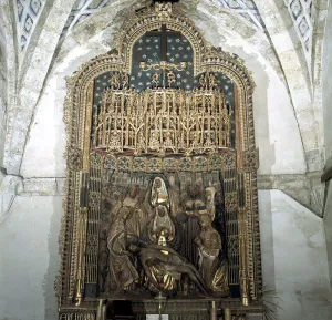 Palencia Retablo De LA Iglesia De San Pablo Arte Gotico Palencia Retablo De LA Iglesia De San Pablo Arte Gotico