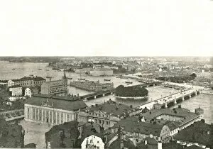 Axel Collection: Panorama of Stockholm, Sweden, 1895. Creator: Axel Lindahl