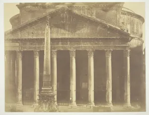 Victorian Era Photography Prints: Pantheon, Rome, Italy. c. 1857. Creator: Robert MacPherson