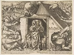Bruegel Gallery: The Parable of the Good Shepherd, 1565. Creator: Philip Galle