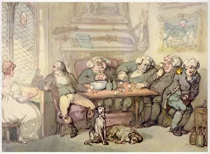 Religious Image Prints: The Parsonage, c1780-1825 Print by Thomas Rowlandson