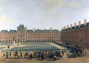 Passage of the King and the Regent, the Place Royale, c1655 Passage of the King and the Regent, the Place Royale, c1655