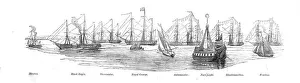 Passing the Nore Light, 1842. Creator: Unknown Passing the Nore Light, 1842. Creator: Unknown